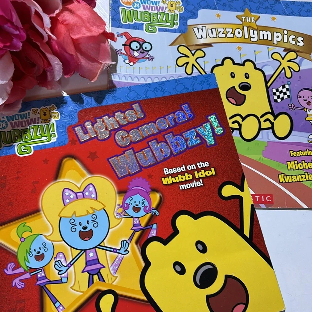 Wuzzy Wow! Wow! Wubbzy!: The Wuzzolympics Wow! Wow! Wubbzy! Lights! Camera BOOK